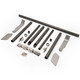 A-pillar Optional Tube kit for the GenRight JK Roll Cage