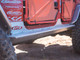 GenRight 4 Door Jeep JK Rocker Guards - Aluminum