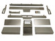 Exploded view of YJ Dash parts (Hardware is included)